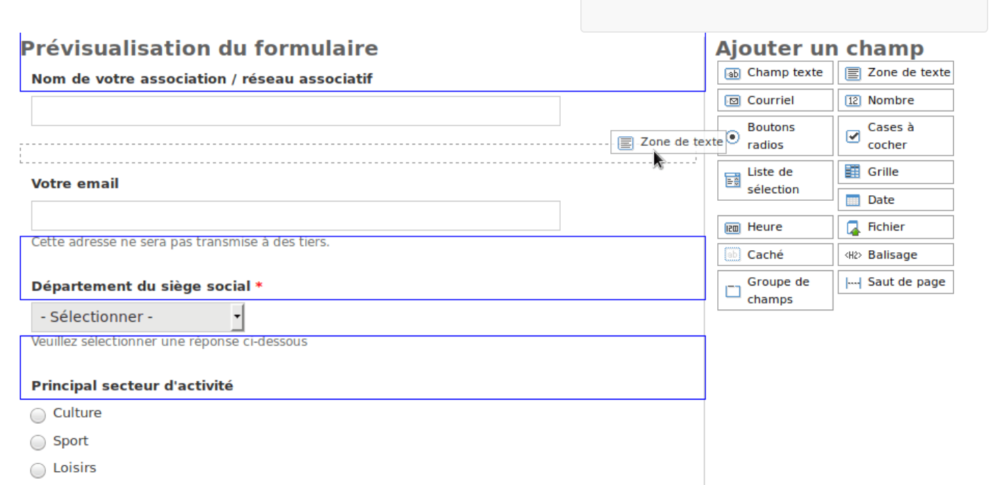 Créer un formulaire en ligne avec Framaforms